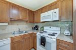 Fully equipped kitchen. Save money by cooking meals in.